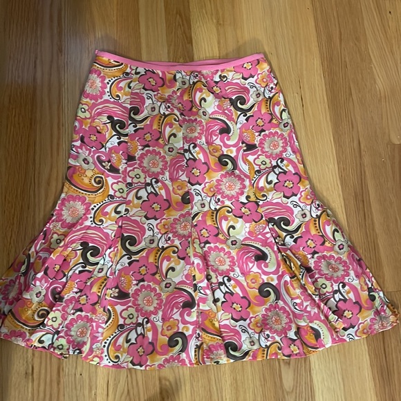 SIGRID OLSON Paisley print Rayon skirt - Picture 3 of 10